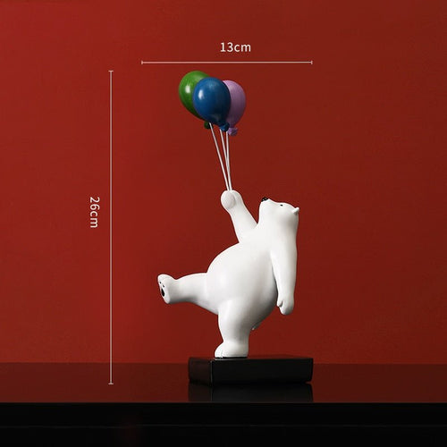 Balloon Bear Shelf Sculpture - OnShelf