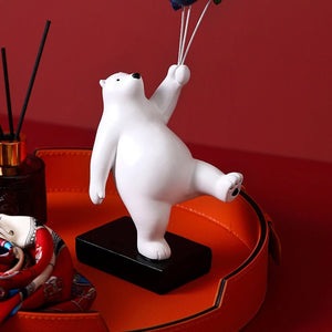Balloon Bear Shelf Sculpture - OnShelf