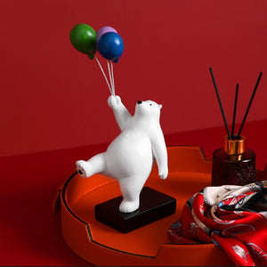 Balloon Bear Shelf Sculpture - OnShelf