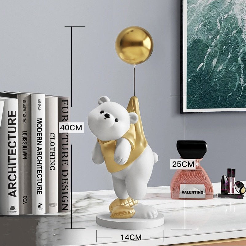 Balloon Polar Bear Home Decor Ornaments - OnShelf