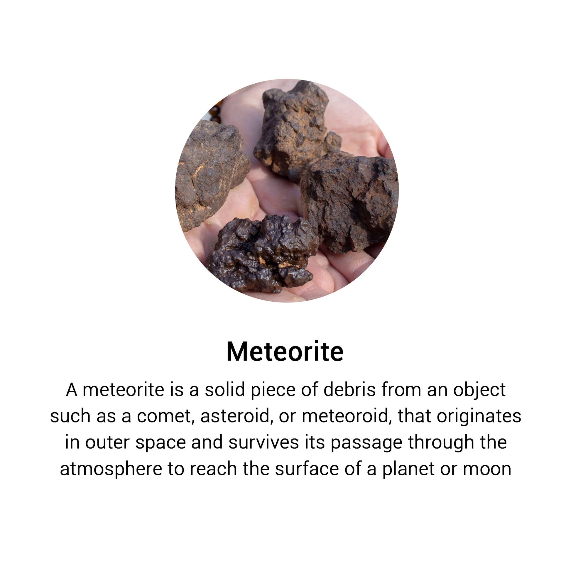 Black Iron Meteorite Face Home Decor Statue - OnShelf