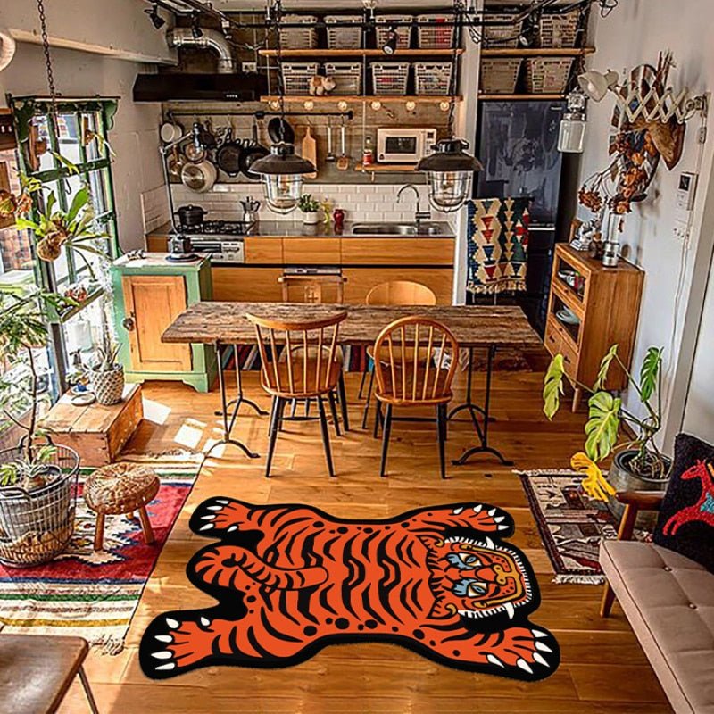 Cartoon Tiger Rug