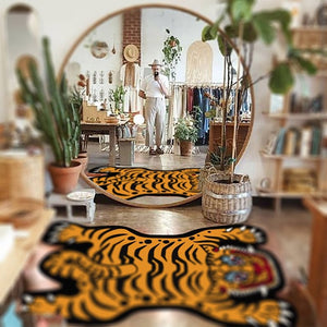 Cartoon Tiger Rug - OnShelf