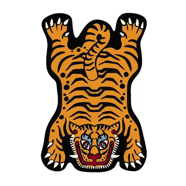 Cartoon Tiger Rug - OnShelf